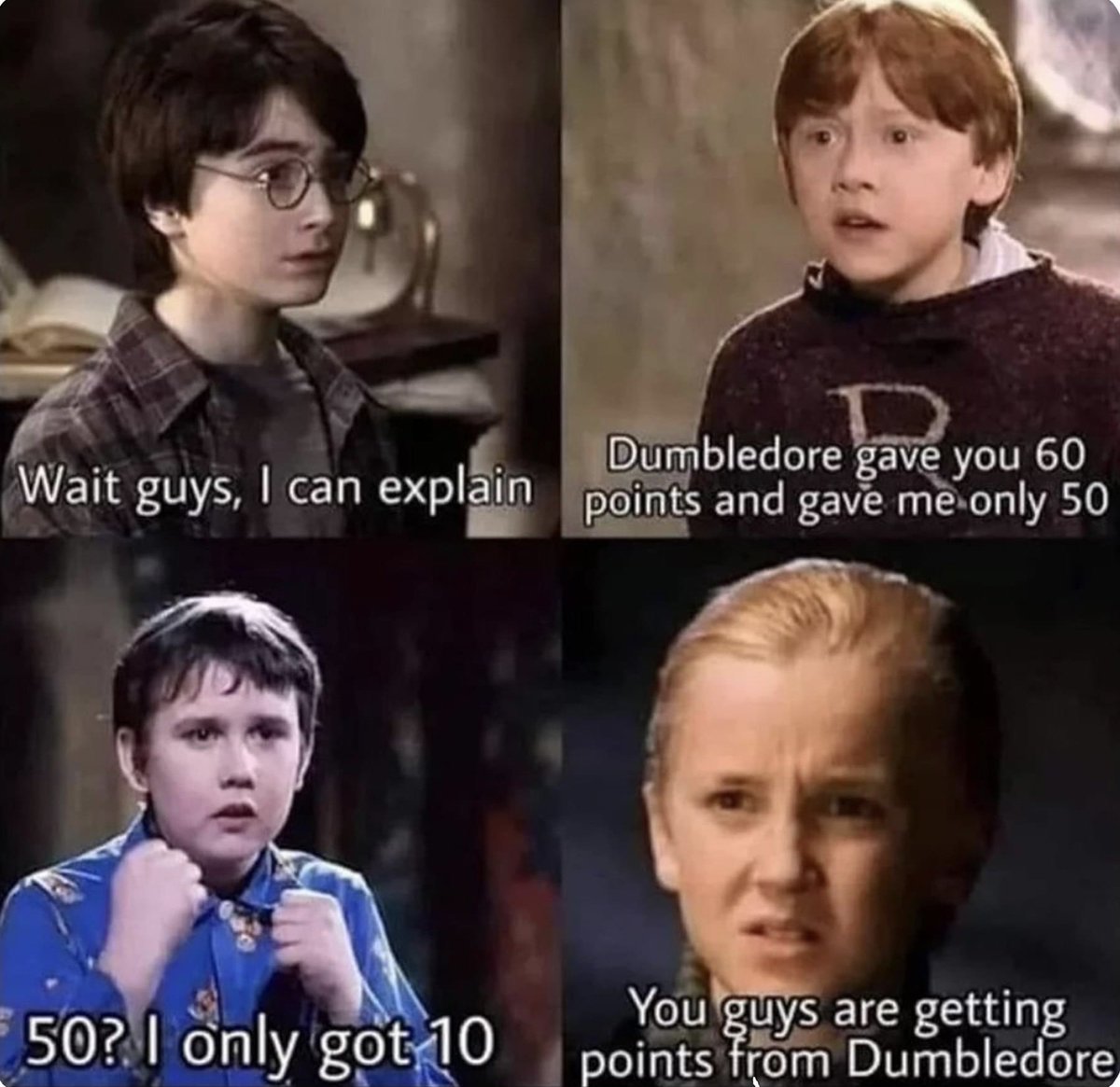 TheDailyHPotter's tweet photo. Poor Malfoy 😂 https://t.co/pYslSQnLDl