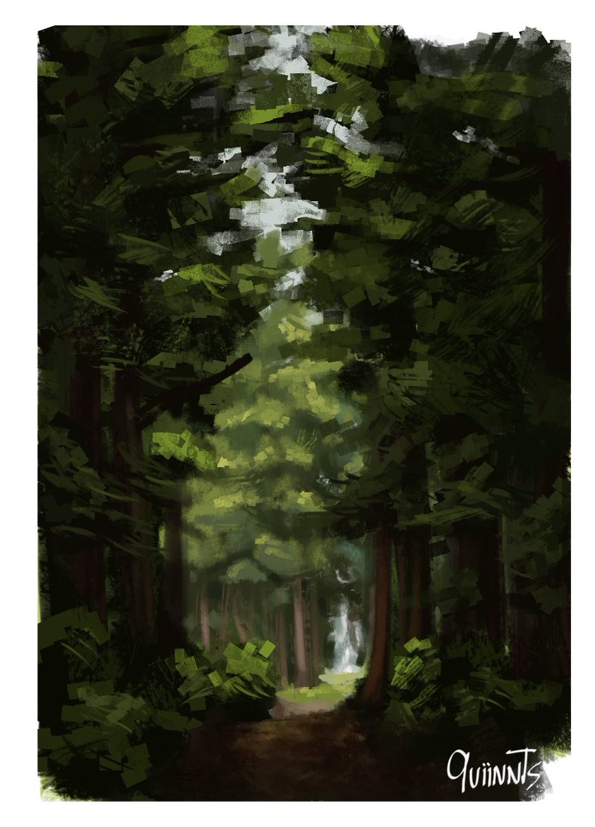 QuiinntsTheDuck's tweet photo. Took a liddol break from art qwq
But im back !!! Heres some background studies π
#bgstudy #artstudy #painting #digitalart #artistontwitter https://t.co/PAioqS4MEc