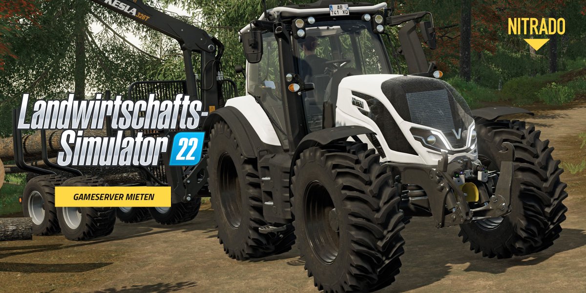 Mit einem #FS22 #Gameserver aus unserer #Microsoft App seid ihr bestens fürs Wochenende aufgestellt!

Erst vor wenigen Tagen gab's neue gratis Inhalte, die ihr dank #Crossplay mit allen euren Freunden genießt.

Wer die App noch nicht hat, bekommt sie hier: nitra.do/xboxapp