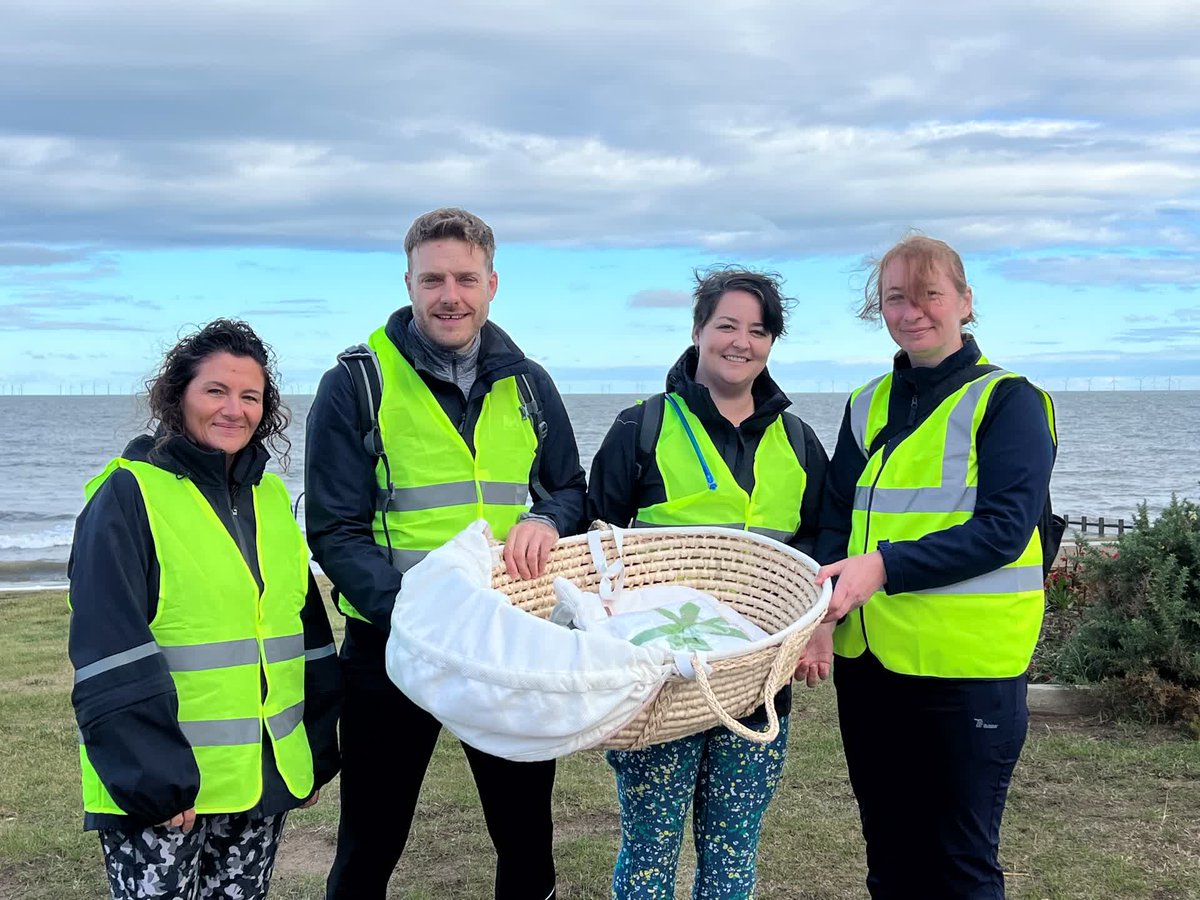 OurSamCharity's tweet photo. And so the journey begins. Our first team have started from Rhyl with Philippa. Rebecca, Ed both trustees for Our Sam and Holly McLoughlin . Good luck guys! If you’d like to support them https://t.co/9B00L4jxUs #BabyLoss #OurSam https://t.co/ChvxuXONGp