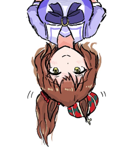 上から覗き込むのtwitterイラスト検索結果