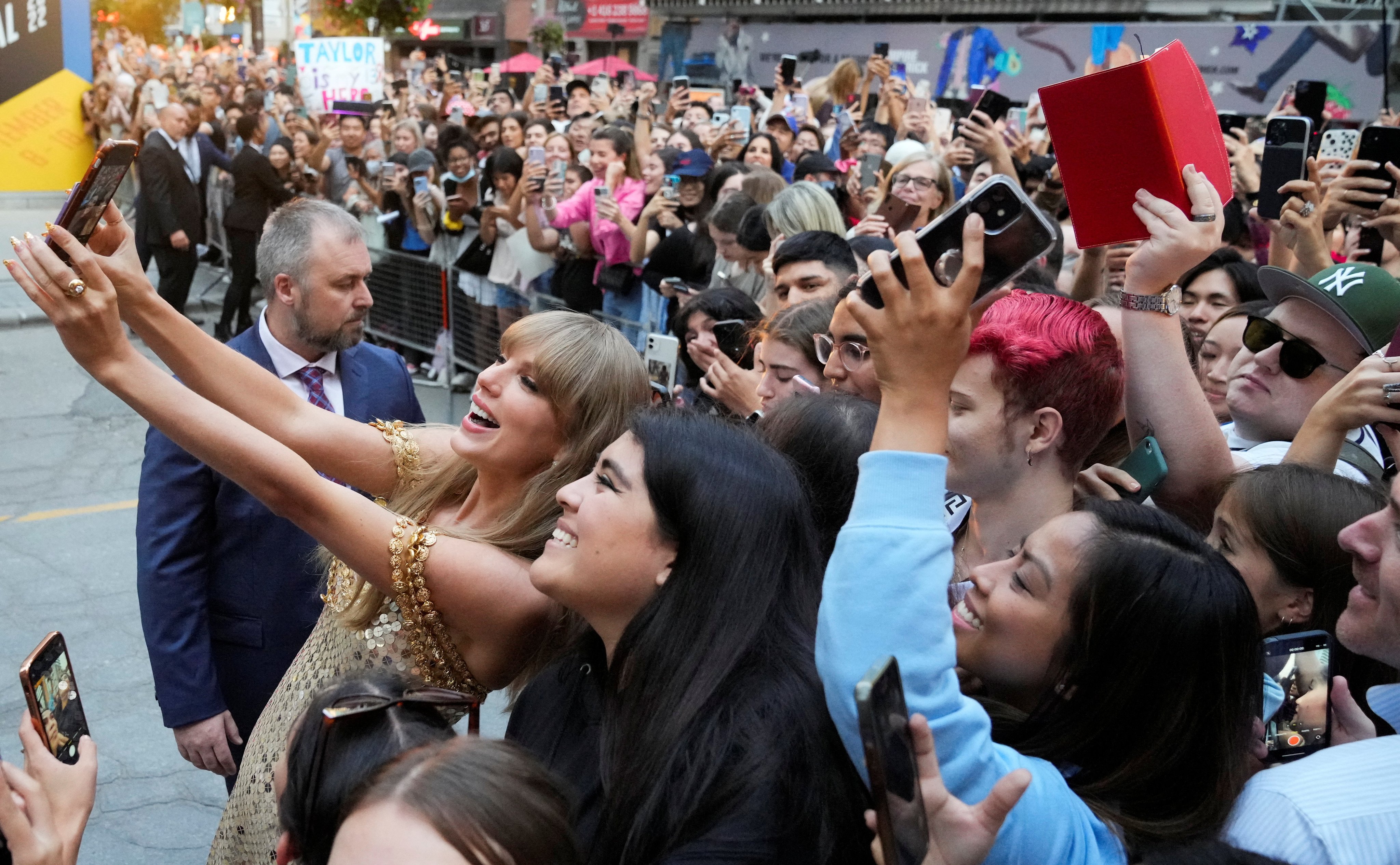 Taylor Swift fans hail singer's 'ethereal' appearance at Toronto  International Film Festival