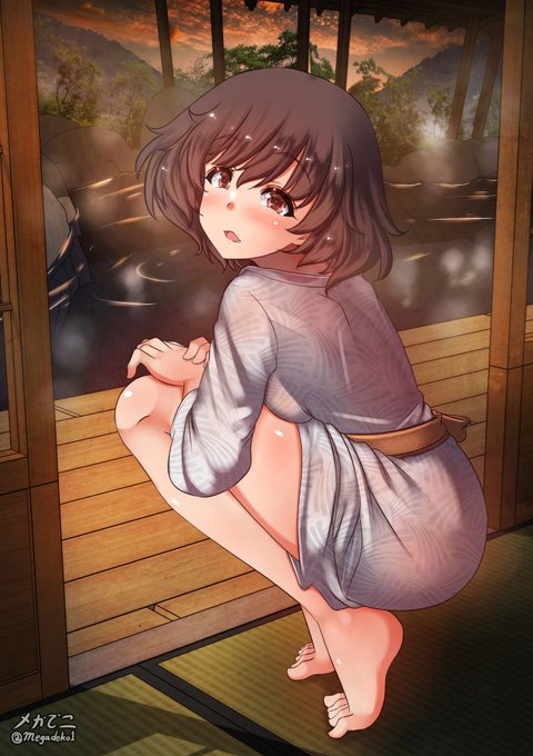 お題「秋山 優花里」
夏の暑さは終わり、涼しい風が吹いてきますね。
温泉に行きたくなる季節がまた来ました😌✨。 