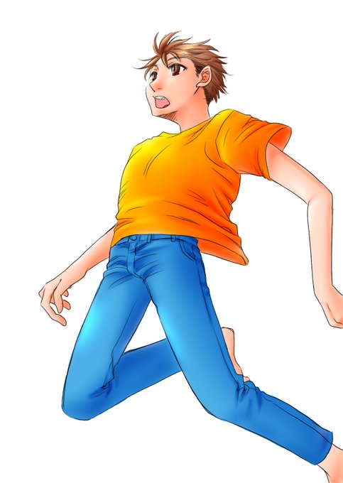 ジャンプしてるのtwitterイラスト検索結果