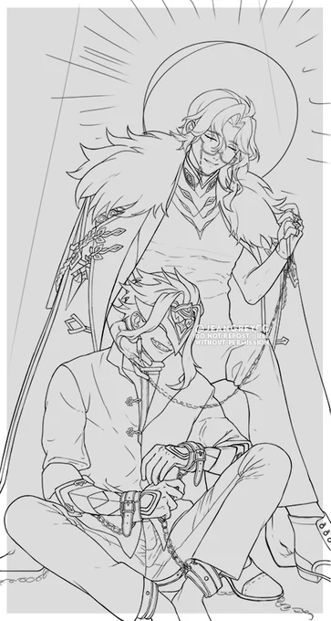 Dottolone hours 🫠
#Genshinlmpact #原神 #Pantalone #Dottore #fatuiharbingers #rkgk 