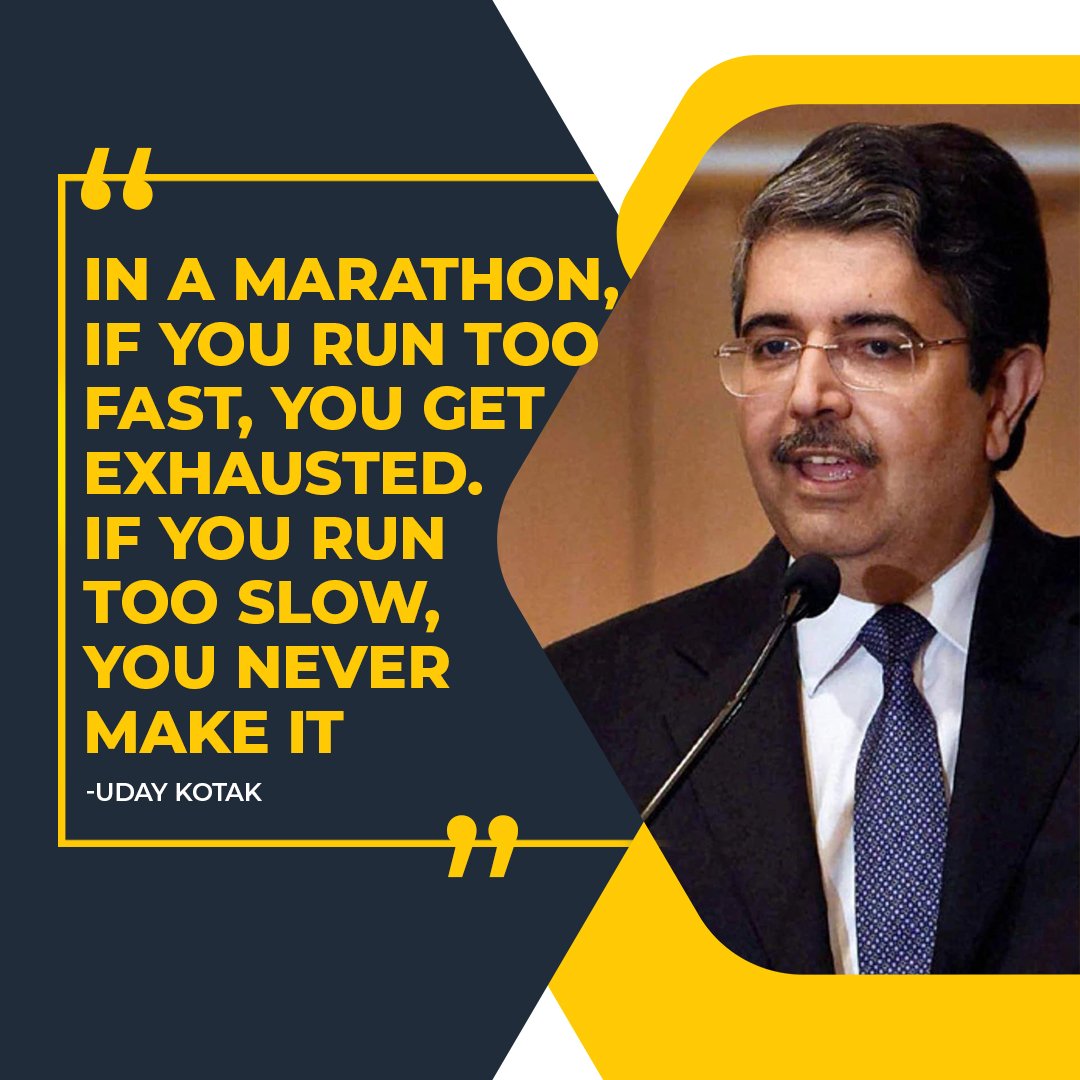 SherBazaar's tweet photo. Saturday wisdom shots with Sher Bazaar!
#sherbazaar #udaykotak #banking #investment #stocks #capitalmarket #investmenttips #wordsofwisdom https://t.co/Z3Wn7VZWR7
