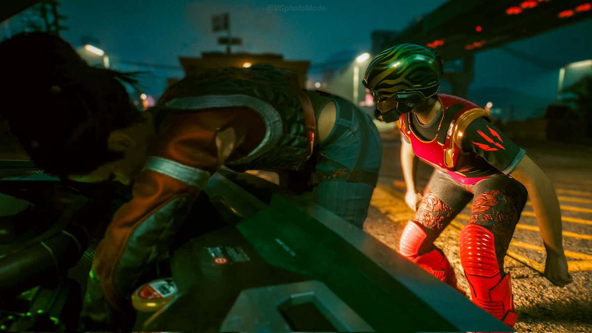 VGphotoMode's tweet photo. I'm usually a pretty mature person, but.....if you give a kid matches odds are they are going to start a fire. #Cyberpunk2077 #Shutterpunk #Cyberpunk2077PhotoMode #PS5share #PS5 #VGPunite #VirtualPhotography #VGphotoMode #ThePhotoMode https://t.co/X91LgOvqvR