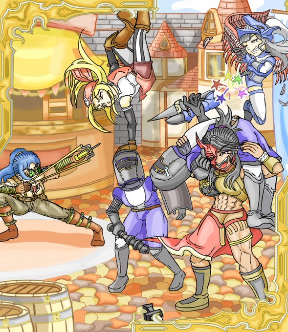 ファンタジーのtwitterイラスト作品
