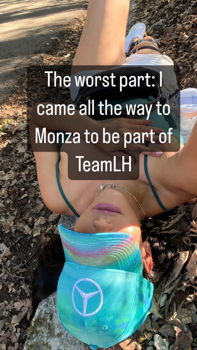 Danielafermin's tweet photo. @MercedesAMGF1 @LewisHamilton @GeorgeRussell63 @PET_Motorsports @amgmotorsport What a disappointment seeing your indifference to discrimination and disrespectful treatment at the #ItalianGP #Monza I thought I was safe coming to the race because I believed your commitment to respect, equity, etc was real, but at the end I wasn’t and you don’t even care https://t.co/zVspCOfX8g