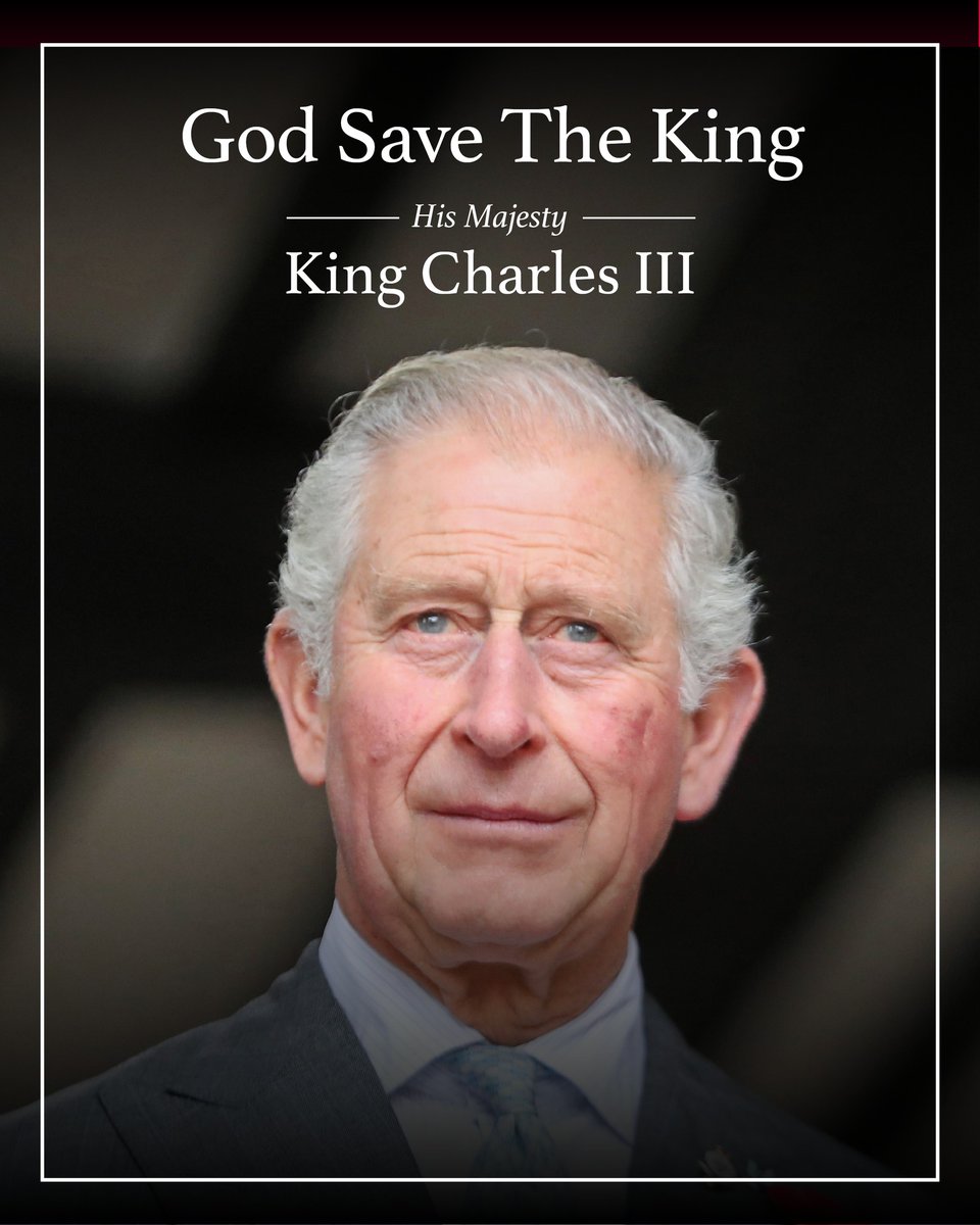 His Majesty King Charles III has this morning been proclaimed King of the United Kingdom of Great Britain &amp; Northern Ireland.