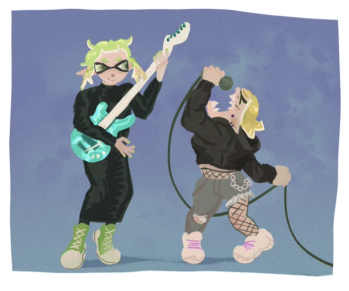 onion and ida :] #Splatoon3 #splatoonoc 
