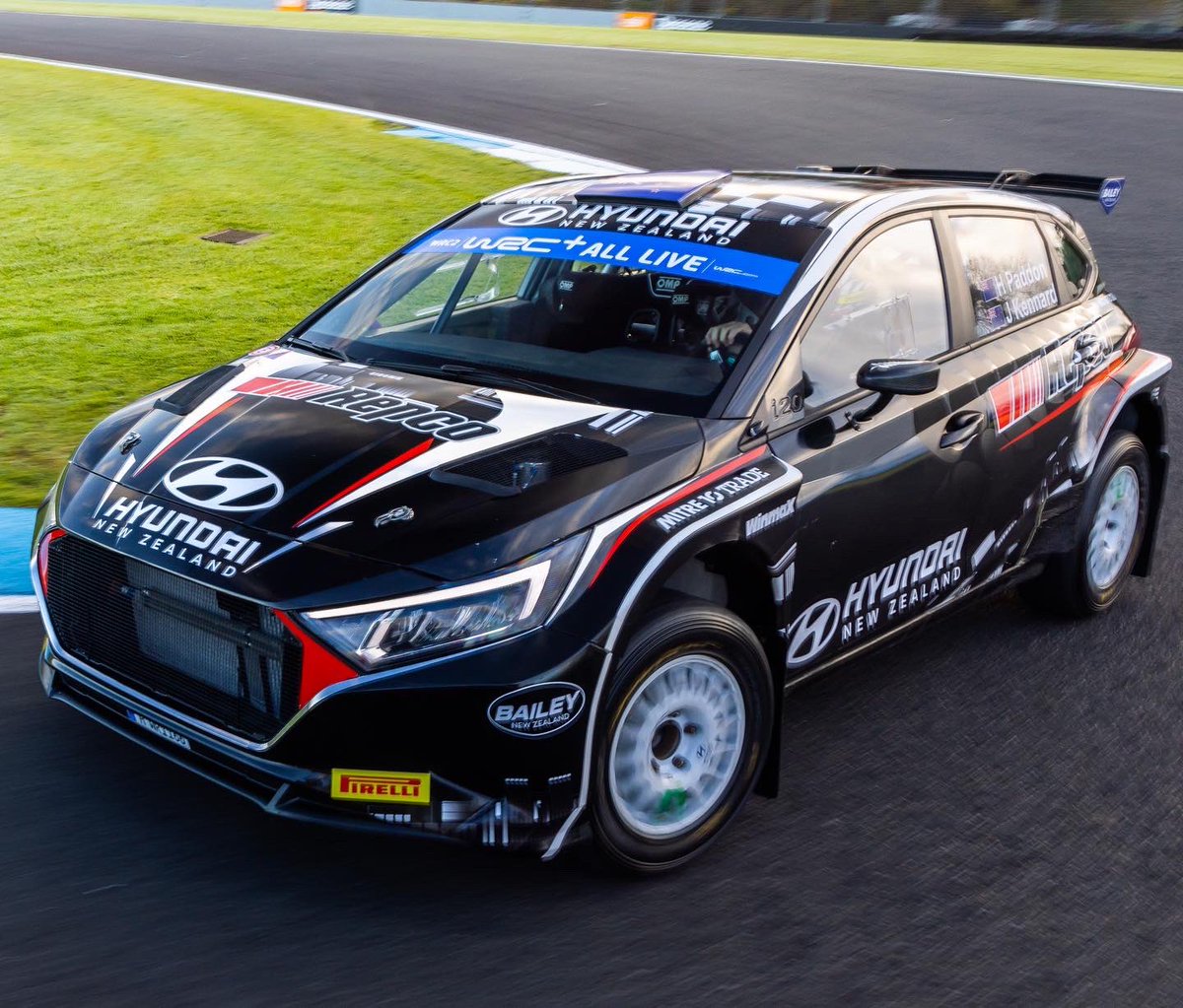 planetemarcus's tweet photo. #WRC It's not a Rally1 but it's a beauty i20 Rally2 colors for @HaydenPaddon to drive @RallyNewZealand 2022 ► https://t.co/qcTlzwGpTu 

#GoPaddon https://t.co/cqU92ZwlXv