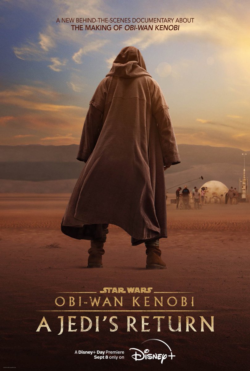 A lot of emotions watching the report of Obi Wan Kenobi, a Jedi's return . Super interesting to discover behind the scenes.  To see the characters again. To see the passion they all have and of course Darth Vader
#ObiWaKenobi #StarWars