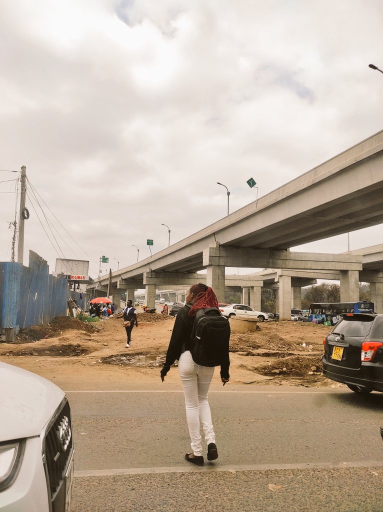 arabbu's tweet photo. The greatest impact of the mess left on grade by the Nairobi Expressway contractor is being felt by the pedestrian. https://t.co/zK3LXyScH4