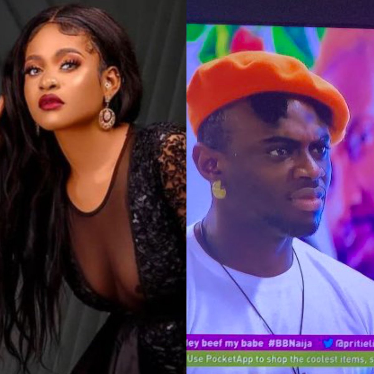 Andrews__Jr's tweet photo. Lets settle this once n fr all 
Retweet fr phyna   and    like fr bryan #BBNajia https://t.co/7Xj1UPUQIO