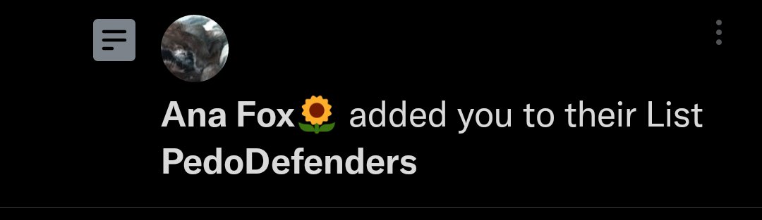jmcest's tweet photo. What kind of dirty games are you playing with your "PedoDefenders" list, sunflower #WarrenDem @Ana___fox ? https://t.co/IhhtgggliG