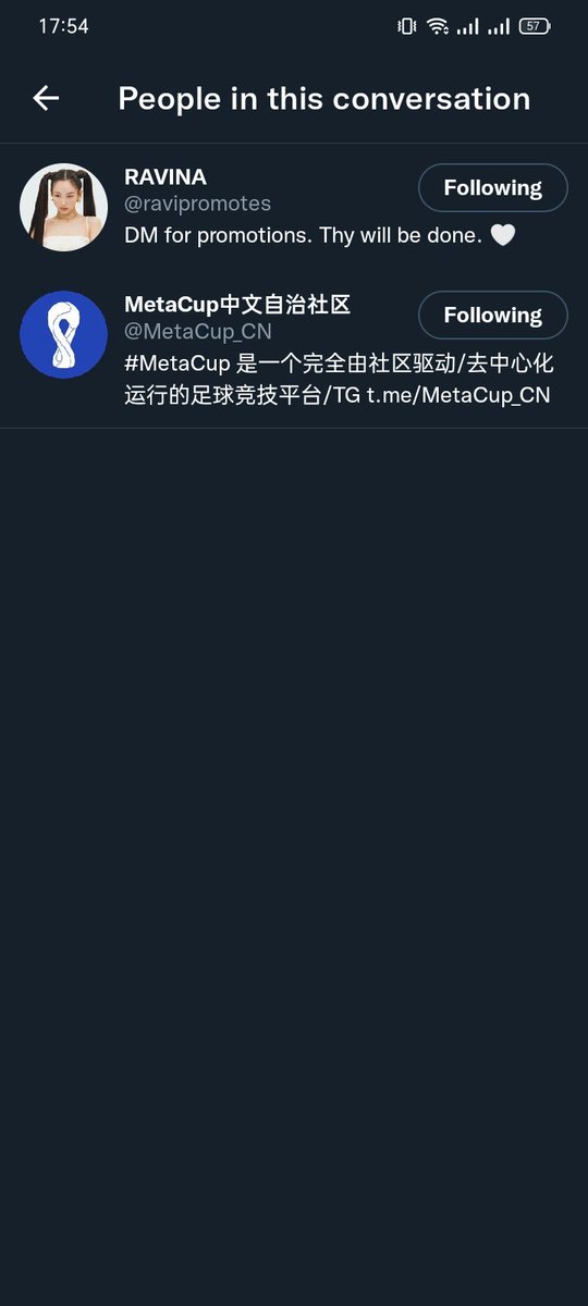 Cleiya2's tweet photo. @ravipromotes @MetaCup_CN Donee https://t.co/MWGKDC0q1Y