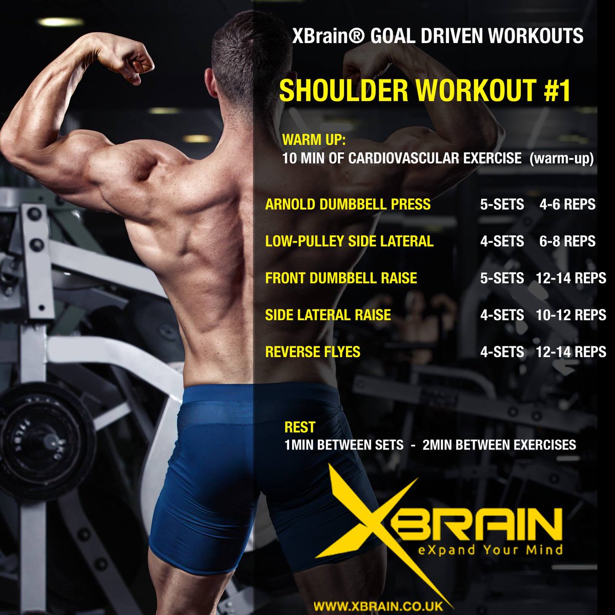 XbrainUk's tweet photo. XBrain Goal Driven Workouts
https://t.co/nwAUs23T1T
#XBRAIN #workoutroutine #workout #workoutmotivation #fitness #fitnessmotivation #gym #gymmotivation #fit #workouts #motivation #gymlife #healthylifestyle  #bodybuilding #training #workoutoftheday #exercise #workouttime https://t.co/LAdElqBhX5