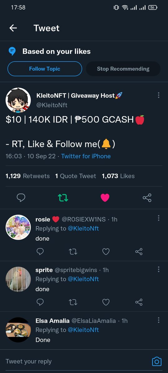 Cleiya2's tweet photo. @KleitoNft DONEE https://t.co/6qUy0VTMzt