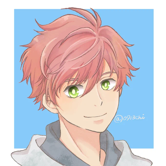 # リプきたキャラの顔だけ描く第7弾 アンゼロ空田さん〜! 