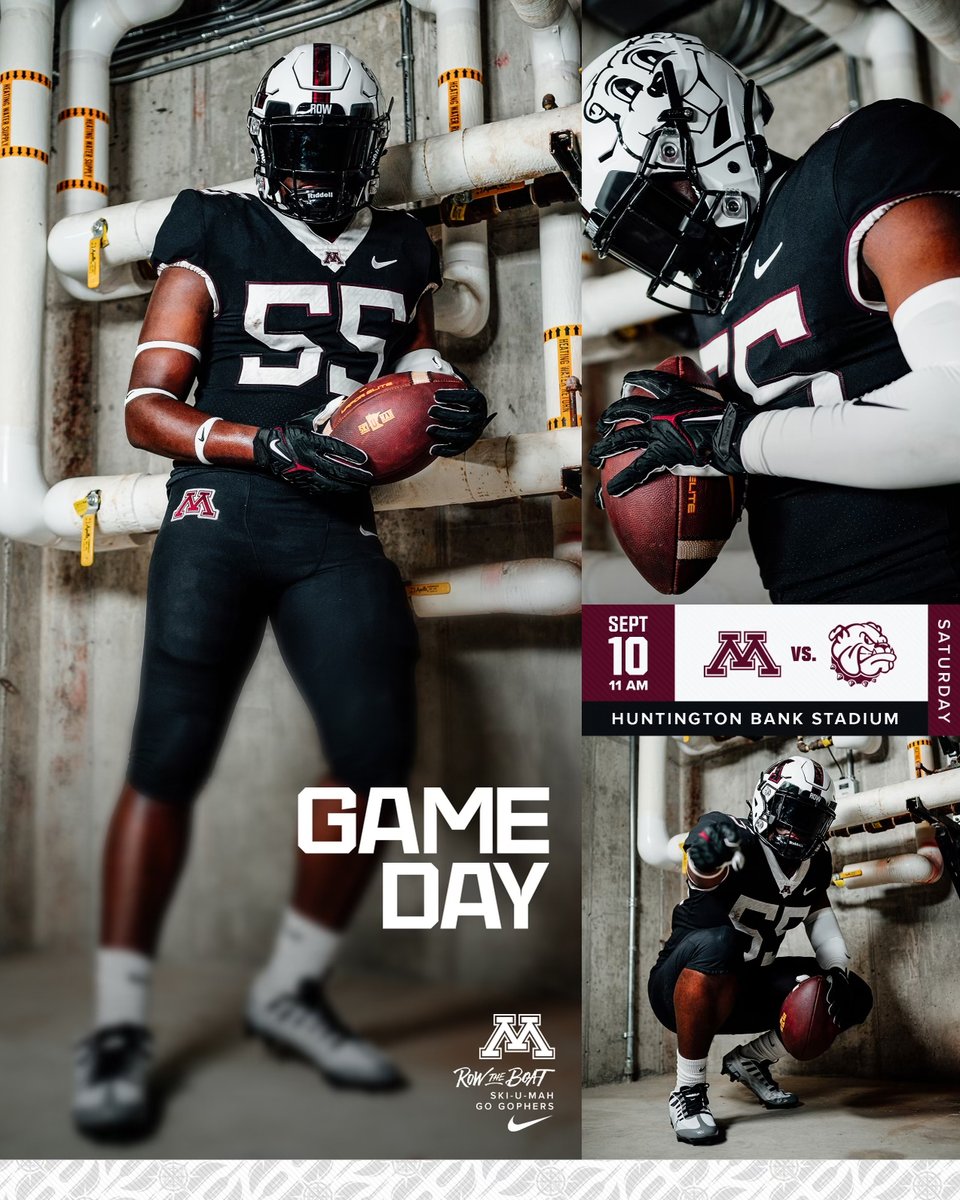 GopherFootball's tweet image. back in black