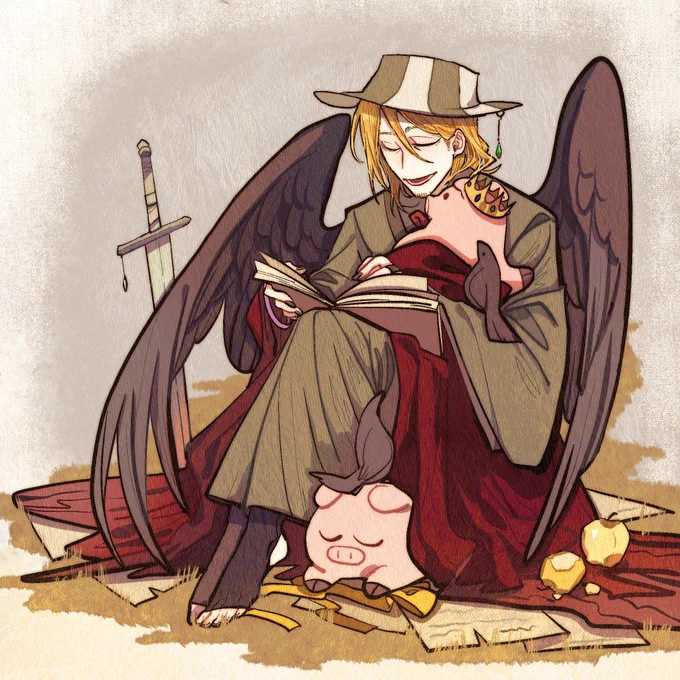  I like to draw warm things 