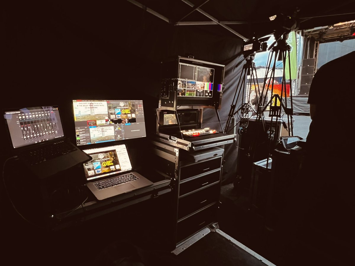 DigiColMedia's tweet photo. Full multi-cam and #LiveStreamProduction services for the Irish International Ska & Reggae Festival in The Sands Hotel, #Tramore for the weekend ๐๐ฅ๐ถ๐ธ๐ท #DigiCol https://t.co/brINfeg9ui