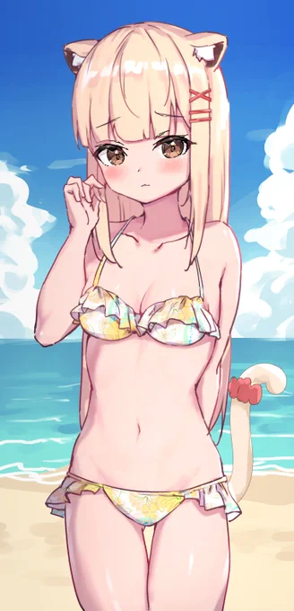 けもみみちゃんラクガキ 