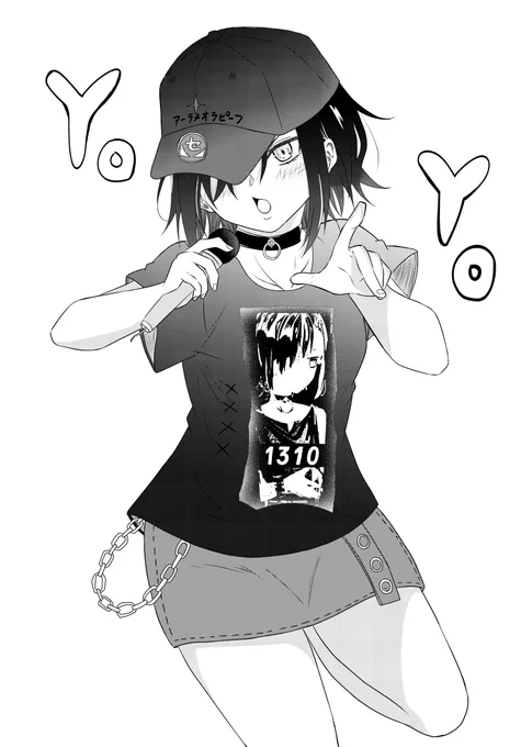 昨日のぬきラジ2を聞いたらどうしても描きたくなった。
パリピ千咲都。胸部分は超雑コラ。
#ぬきラジ2
#ちょう絵き 