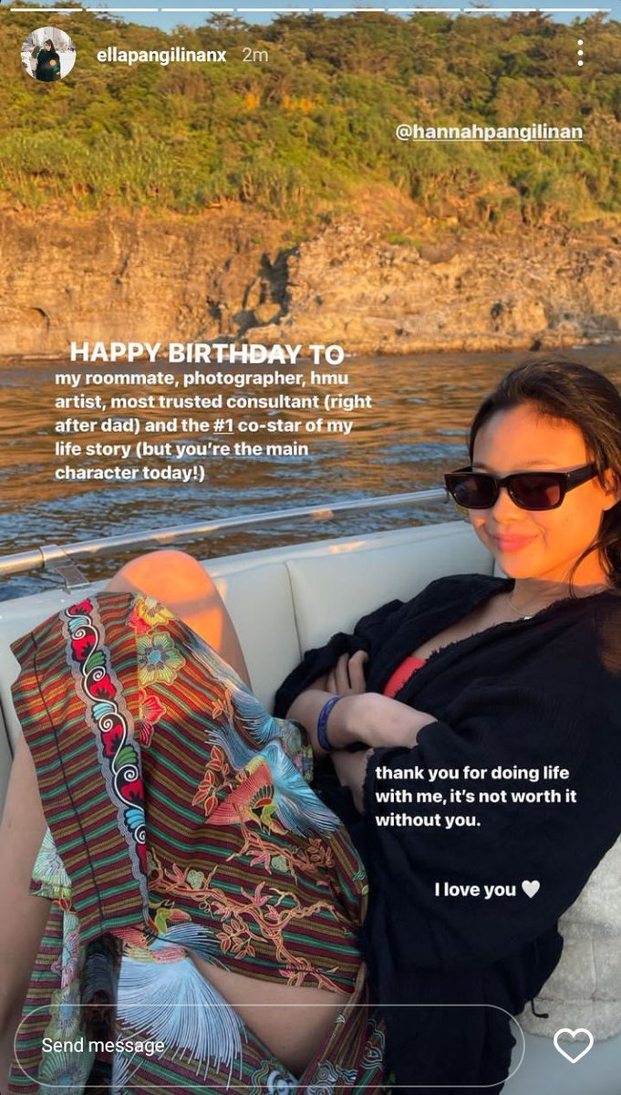 hannahrchive's tweet photo. ate ella's bdayy greet to hannah <<<<
aww the sweetest ^_^

HAPPY HANNAH DAY

#HannahChapterXXIII 
#HannahPangilinan | #OHannah https://t.co/jf7PtfHKcW