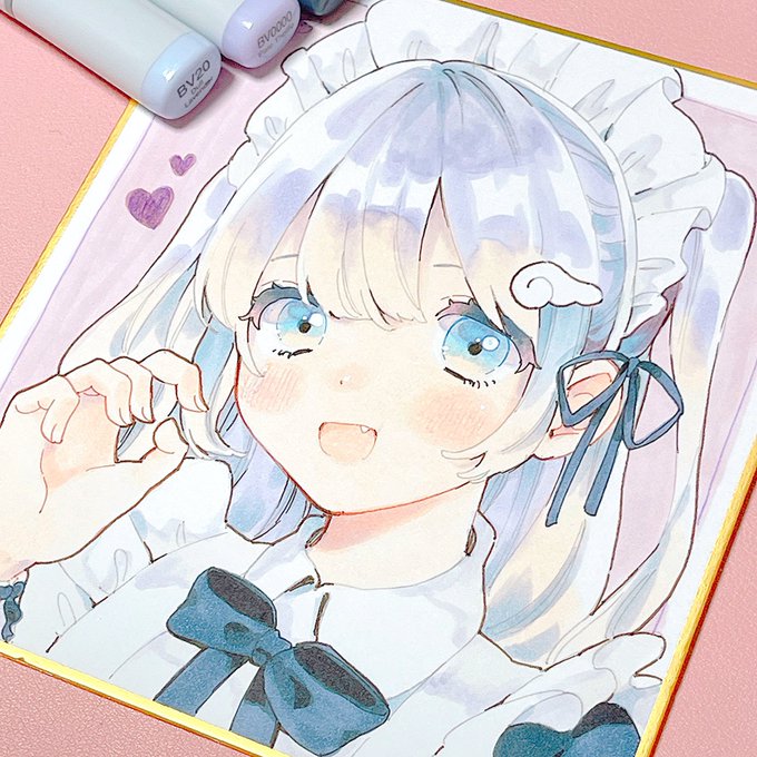 メイドさん #コピック 