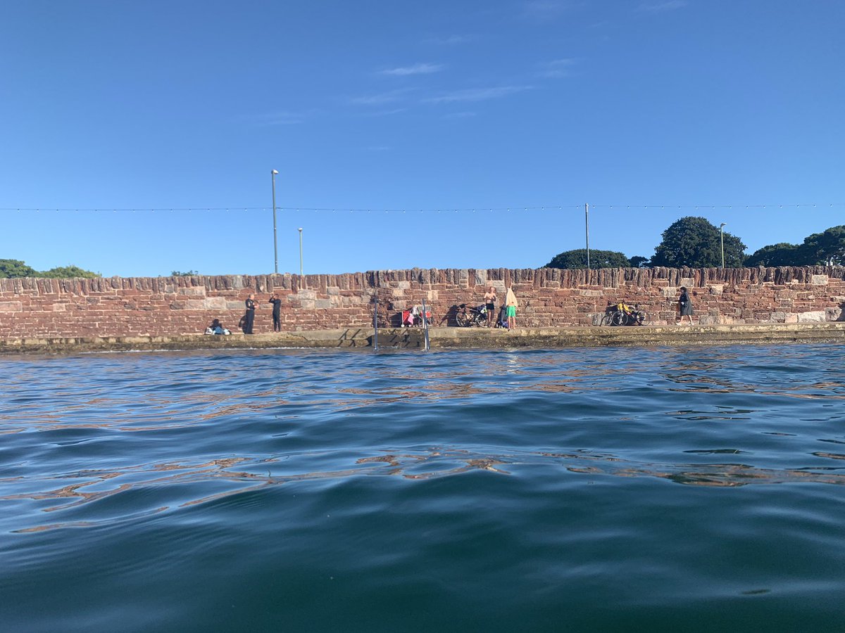 loulouscorpio's tweet photo. Great start to the weekend with an 8am #Swimble &amp; a catch up with a swim buddy, you can see some our swim community gathering at the steps for our daily prescription of #VitaminSea we are so lucky to live here! 🧜‍♀️ @getbluemind https://t.co/jP30PHNRUF