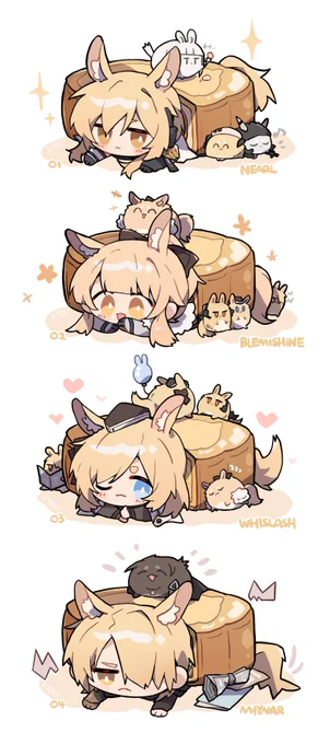 中秋ニアール家#アークナイツ #Arknights #明日方舟 
