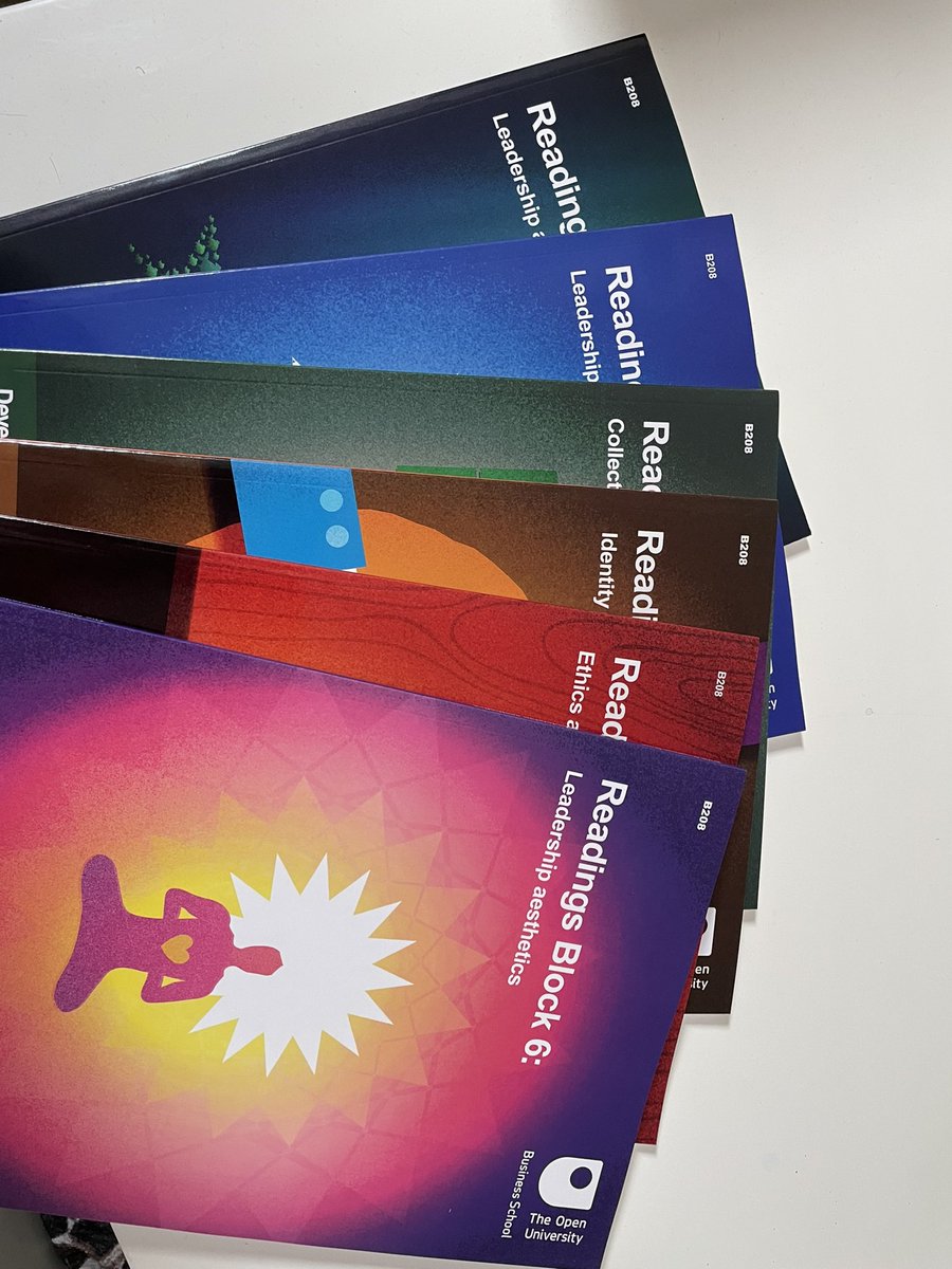 kirean_dingley's tweet photo. So excited and happy to receive these!! After a long gap year I have decided to continue my study with @OpenUniversity first module #DevelopingLeadership https://t.co/B0bHEWP1Nl