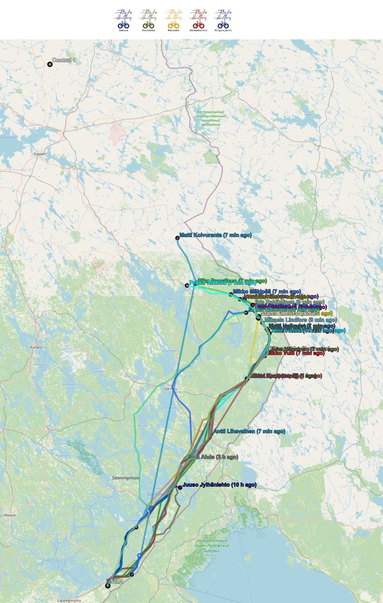 P3KO's tweet image. Ruska_22 tuitteri -lista polkijoista

#ruska2022 #pyöräily 
#dotwatcher #randonneurs #ultracycling #cycling