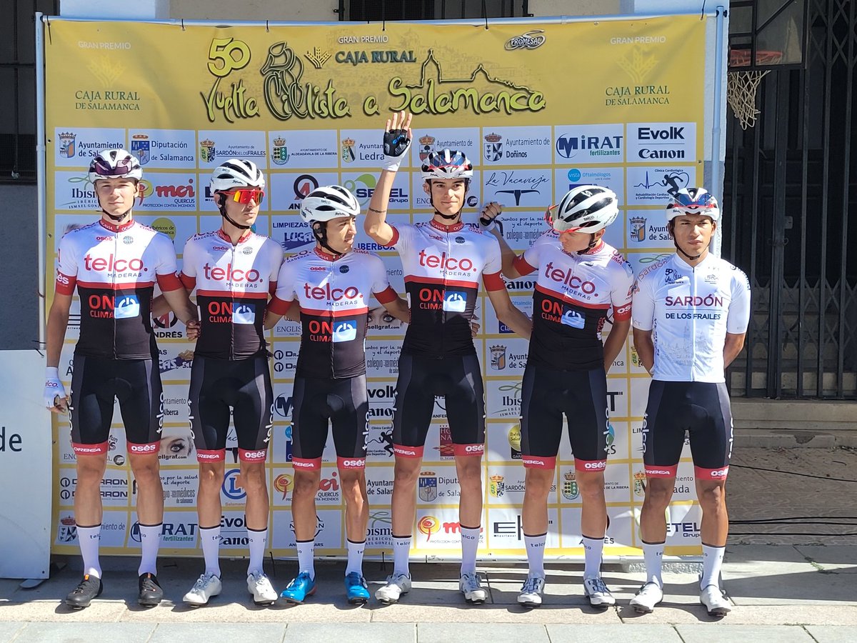 #50VueltaSalamanca Y van pasando más equipos en esta previa de la etapa reina de la <a href="/VueltaSalamanca/">53 Vuelta Ciclista a Salamanca</a> que partirá de <a href="/aytoledrada/">Ayuntamiento de Ledrada</a> 
Aquí tenemos a <a href="/GFroiz/">G.D. Súper Froiz</a> @GlobaliaZamora <a href="/ccpadrones/">Equipo Cortizo</a> <a href="/TelcOnClimaOses/">Telco - On Clima - Osés</a>