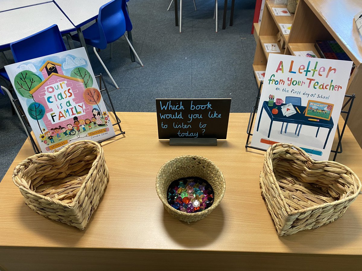 My class have absolutely loved this! They are all so excited to come in each morning and choose which book they would like at story time. 

It has also provided some quality daily 1-1 time with a child with SEND to engage him in counting

#edutwitter #educhat #readingforpleasure
