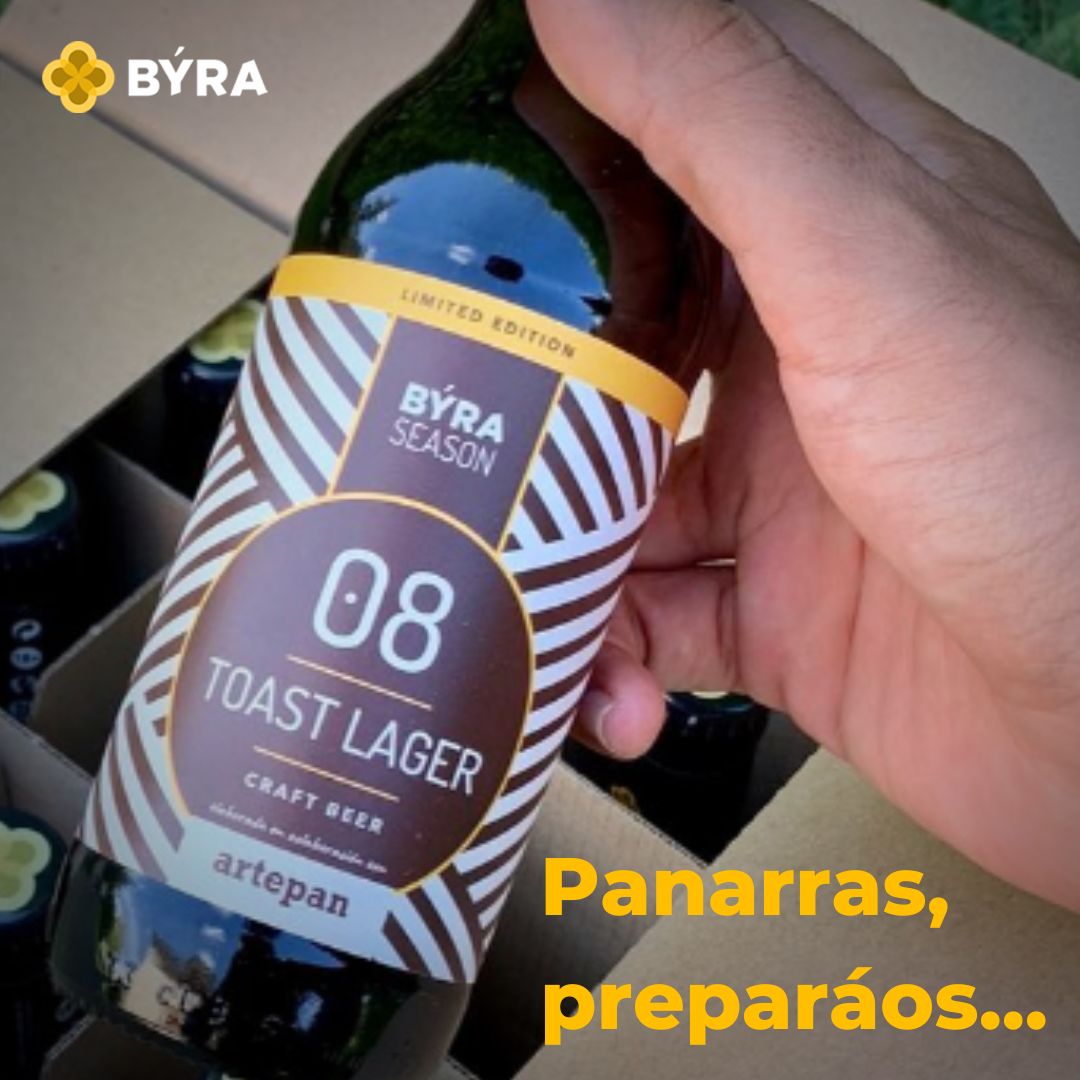 Panarras preparáos... reeditamos la: 🥖BÝRA SEASON 08 | TOAST LAGER🥖
😍 Hemos cocinado esta #cerveza con <a href="/artepan/">artepan</a>,  ¡para que saboreéis el #Oktoberfest en cada sorbo!

#LaCervezaDeVitoria #Artepan #Mamia #LaUniónHaceLaFuerza