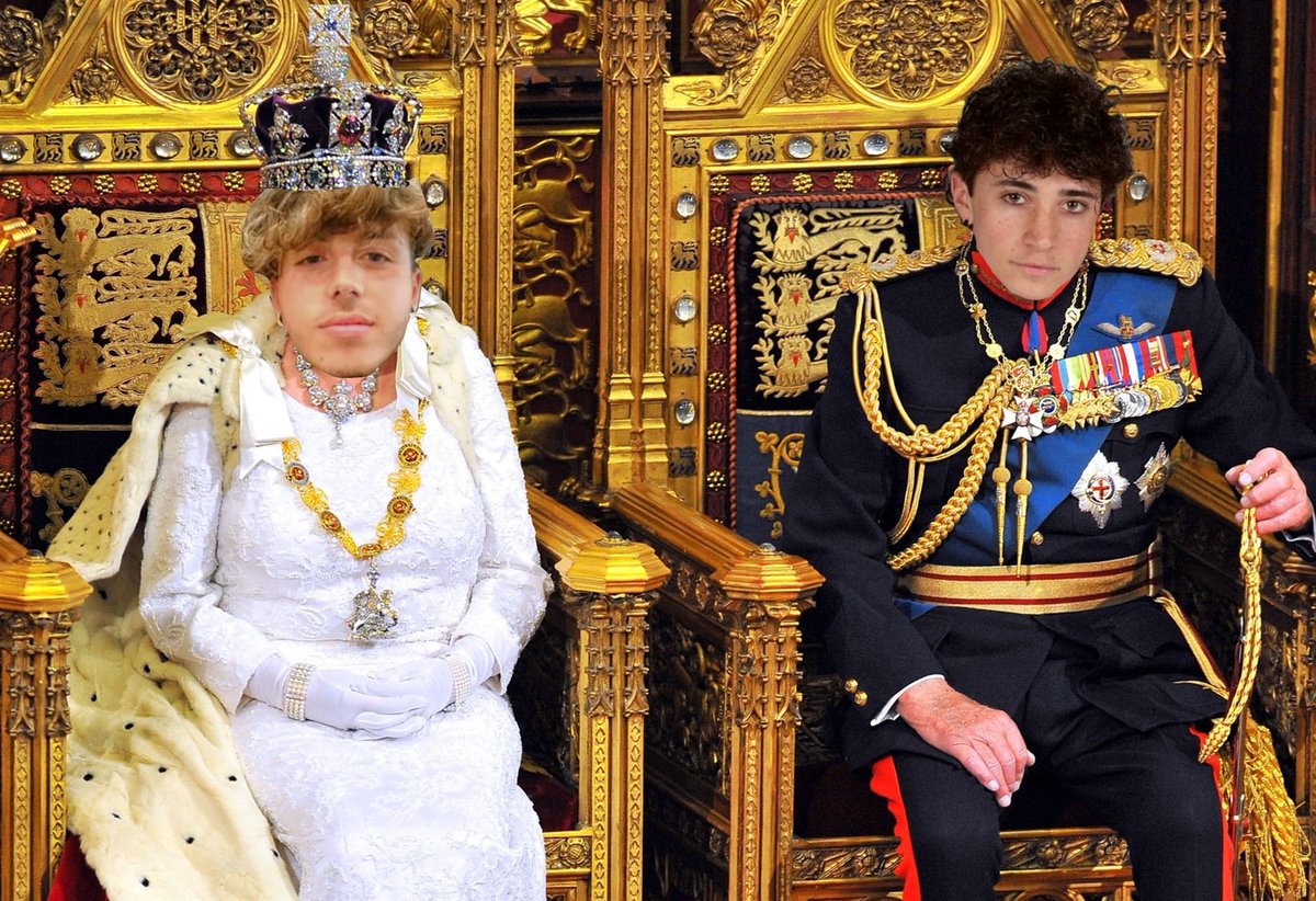 tropparobaraga's tweet photo. Royal Couple. https://t.co/mxVSWxMW20