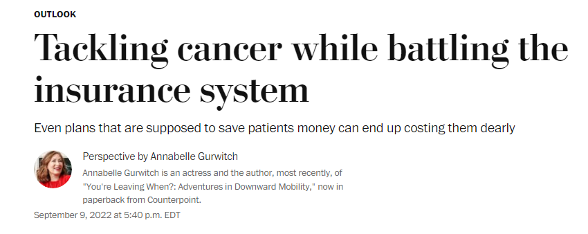 DrugChannels's tweet photo. Powerful first-person story about the patient challenges behind #SaveonSP copay #maximizer programs

@LAGurwitch @washingtonpost @ExpressScripts $CI

https://t.co/w6XVGRSTn9 https://t.co/QnlvHwKBS5