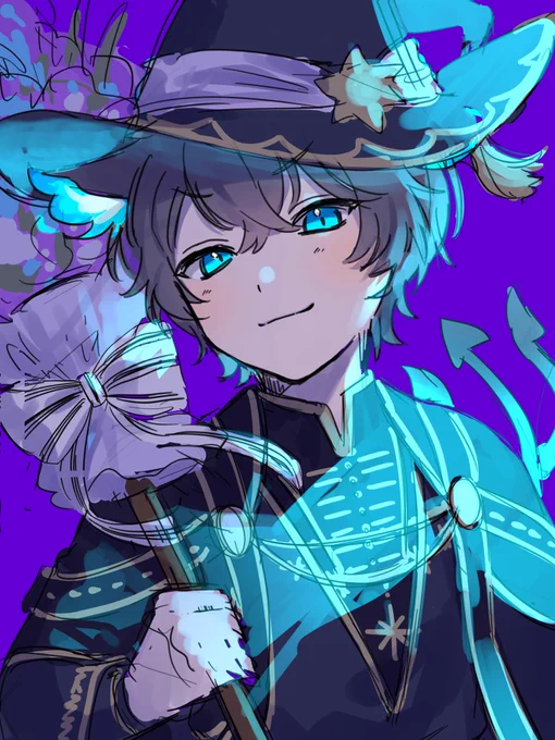 ラフを量産するなどした擬人化グリム 