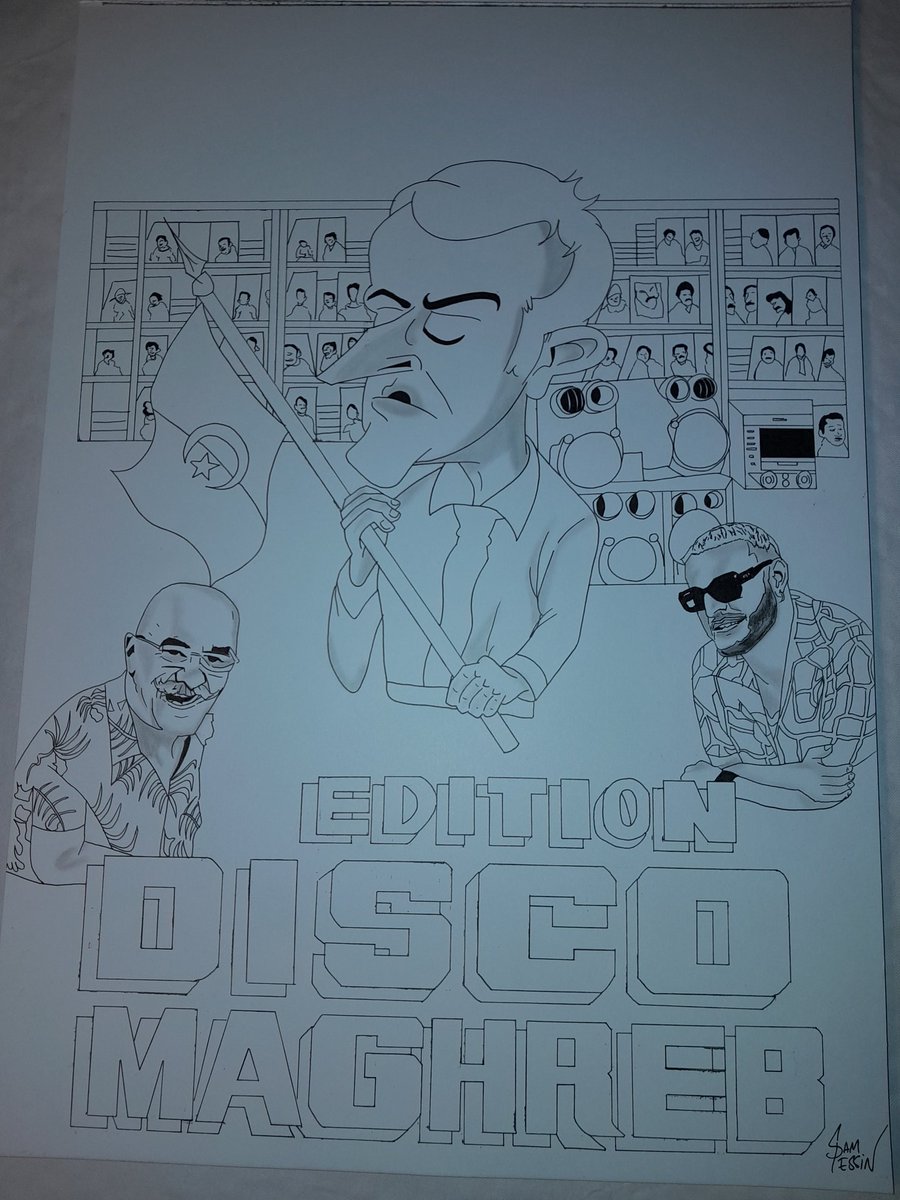 SAM' Dessin présente "Édition DISCO MAGHREB"! "Wahed zoudj tlata awoud" 🪘🎼 N'hésitez pas à partager et commenter!..... 🇩🇿🇩🇿🇩🇿🇫🇷🇫🇷🇫🇷✍️✍️🤣😅🙏🎼🪘 <a href="/djsnake/">DJ SNAKE</a> <a href="/EmmanuelMacron/">Emmanuel Macron</a> <a href="/LesVerts/">Équipe d'Algérie de football</a> #Algerie #France #discomaghreb #oran #maghreb #dz #dzpower #musiquearabe #DJSNAKE
