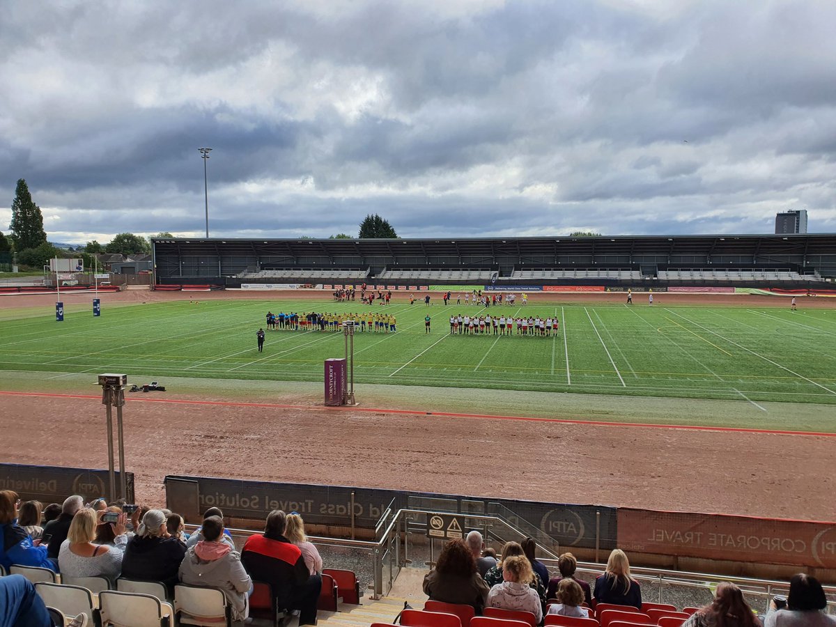 Game 2: Warrington v Bradford. Wire score first and take an early lead.
#pdrlfinalsday
