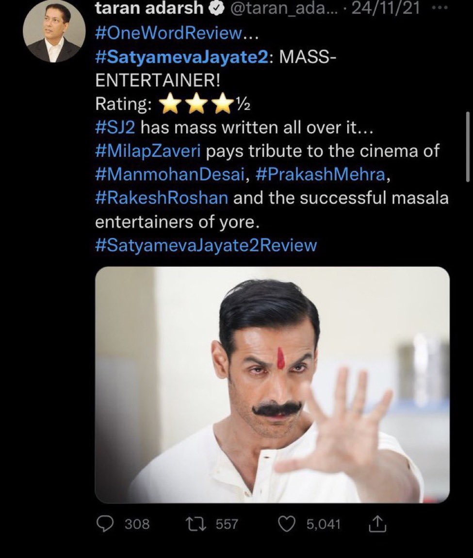 AnsariSanaf's tweet photo. @taran_adarsh remarkable reviews of MEGA Dalal .... Atleast have some shame... kitna khaya??
#BollywoodBoycott ghanta mera
#BramhashtraReview
#Brahmastra https://t.co/GdouyJzbLY