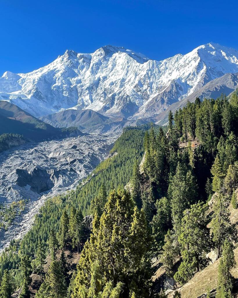 the highlight of our trip in pakistan was hiking to the base camp of nanga parbat.  2nd highest peak in pakistan after K2 and 9th in the world.  also, it’s 3rd most dangerous mountain thus why its nickname:  killer mountain. (2nd is K2 and 1st is annapur… instagr.am/p/CiUrt-muxgx/