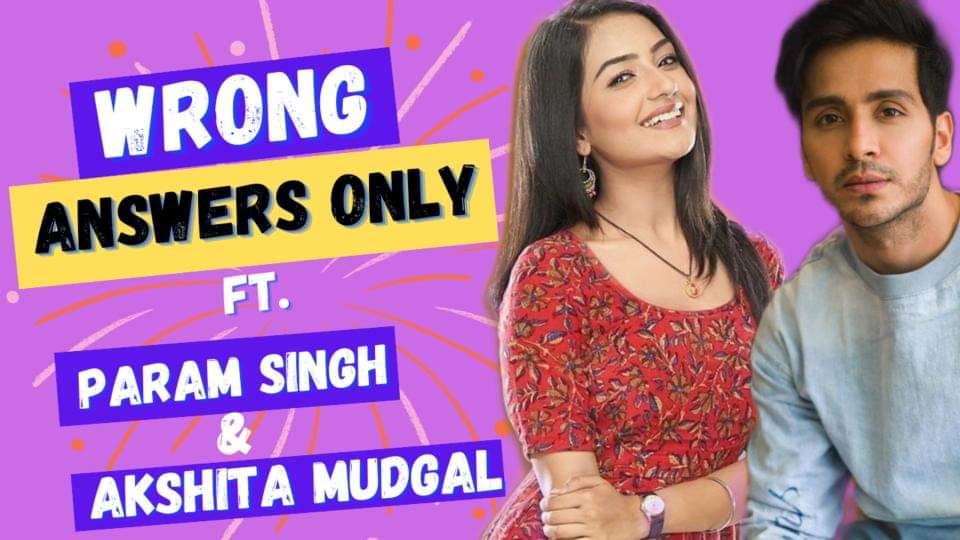 OfficialJustNe1's tweet photo. Param Singh & Akshita Mudgal's HILARIOUS twist to these dialogues will make you go ROFL
.
https://t.co/0i5ouziXe5
.
#ParamSingh #AkshitaMudgal #Param #Akshita #ParaKshita #parakshita #IshQaan #IPZN #interview #FunSegment https://t.co/EEU2E0lNWN