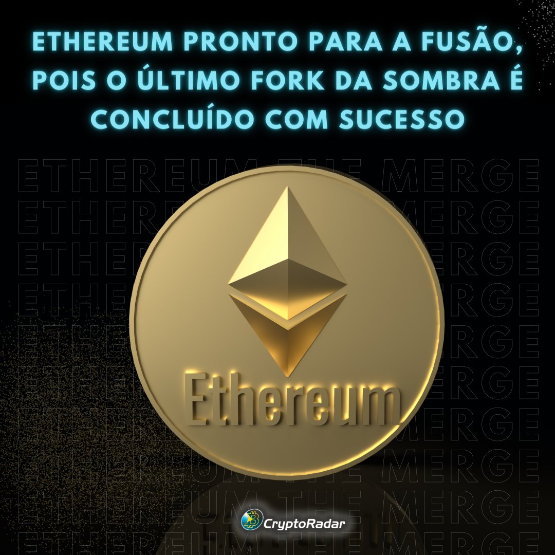radar_crypto's tweet photo. A conclusão bem-sucedida do último shadow fork sinalizou a prontidão da rede Ethereum para migrar para um mecanismo de consenso de prova de participação.
Confira a matéria em nosso site!

#Ethereum #EthereumMerge https://t.co/oWR9Lo8ca5