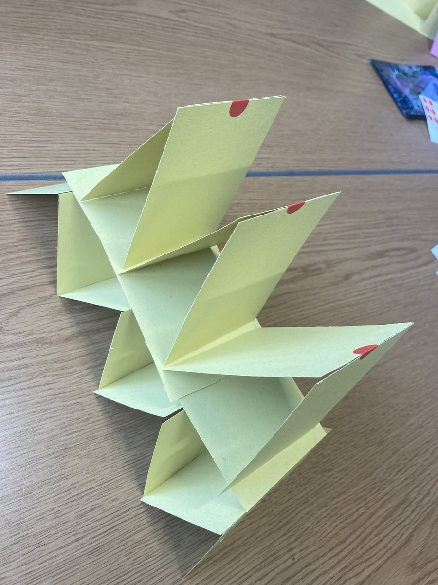 We have been exploring the concept of Growth Mindset in the book “The Dot”. Using card &amp; sticky dots we worked in pairs to build the biggest tower possible. We experienced failures (alongside giggles) &amp; discussed why mistakes make something great! <a href="/peterhreynolds/">Peter H. Reynolds</a> #proudteacher