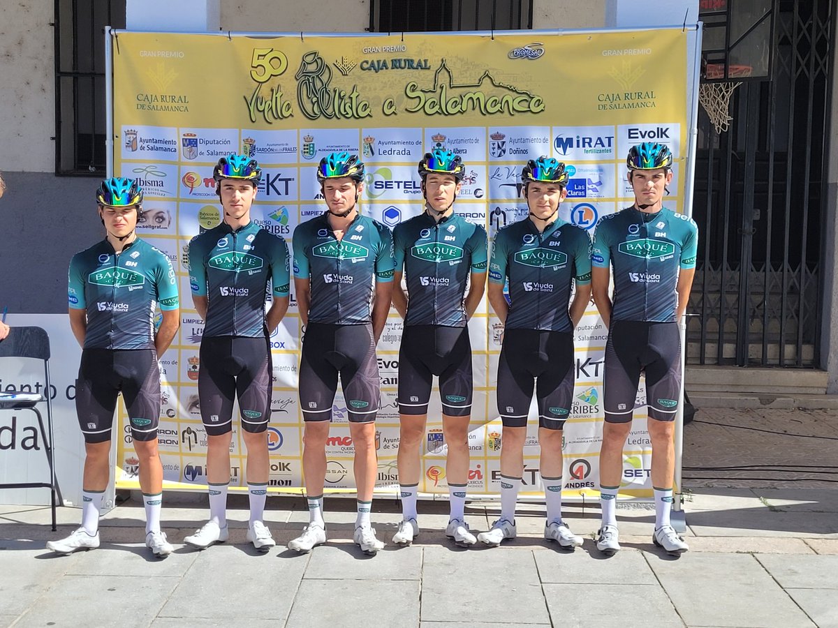 ElPeloton's tweet photo. #50VueltaSalamanca Pasan equipos importantes como @GsportTeam @TeamExtremadura @BaqueTeam y @FilialCajaRural
¡Veremos que papel juegan en el día de hoy!
@aytoledrada @VueltaSalamanca https://t.co/OuXjLrpEdv