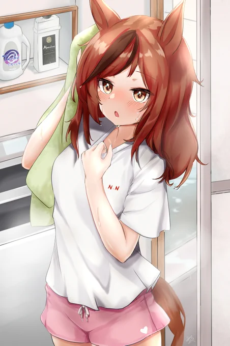 湯上りネイチャ#ウマ娘#ナイスネイチャ 